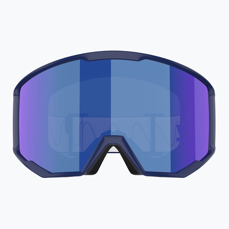 Bliz Spark dark blue/brown&blue ski goggles 2