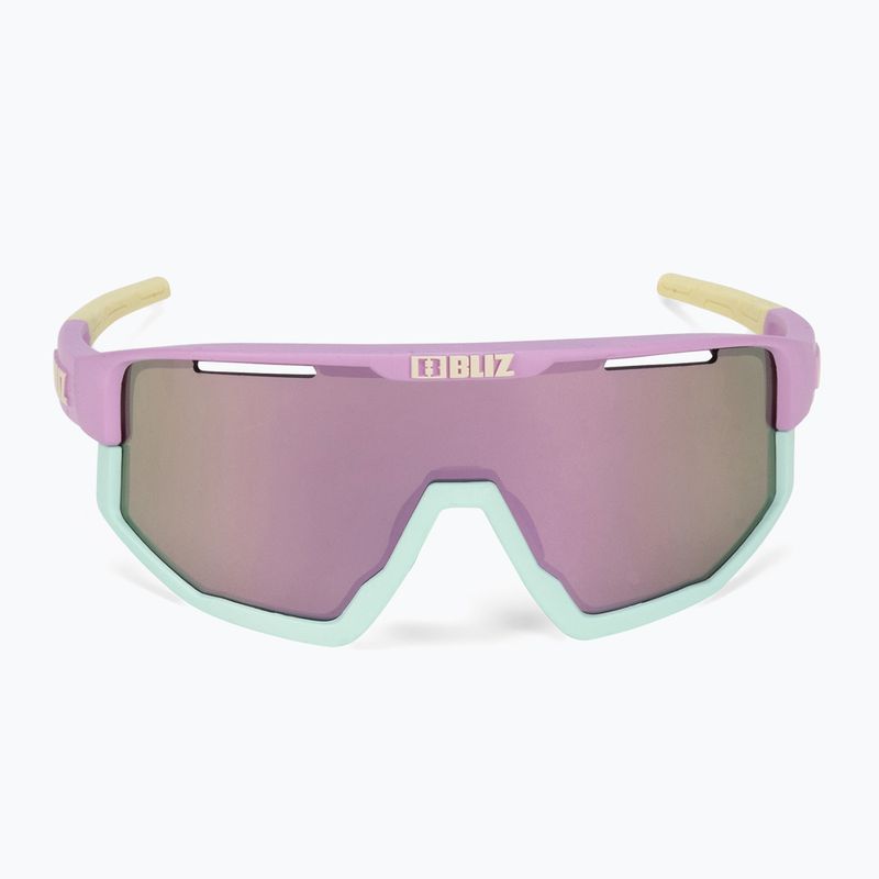 Sunglasses Bliz Fusion matt pastel purple yellow logo/brown pink multi 4