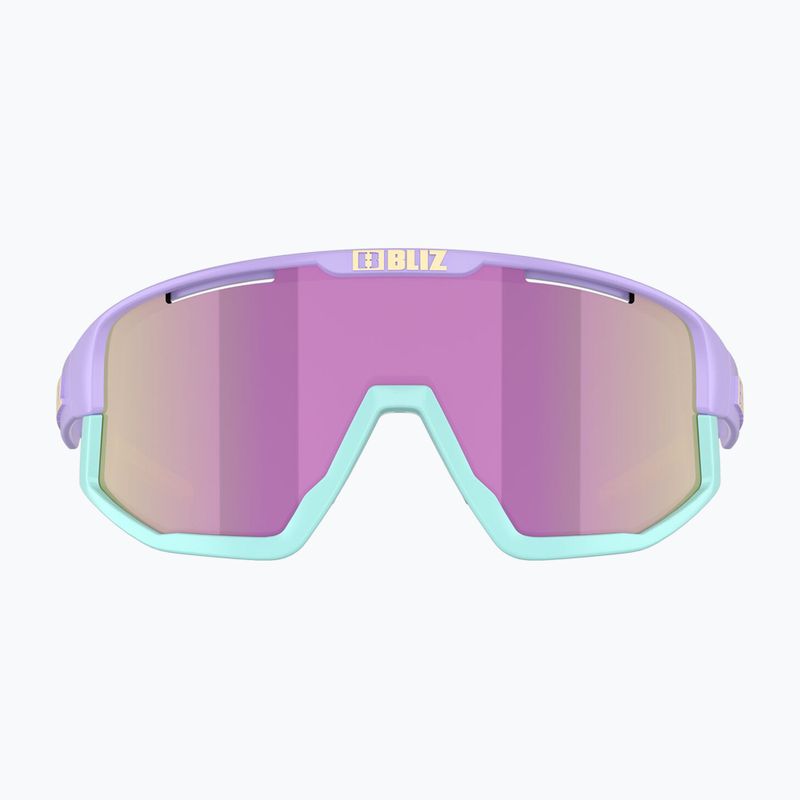 Sunglasses Bliz Fusion matt pastel purple yellow logo/brown pink multi 6