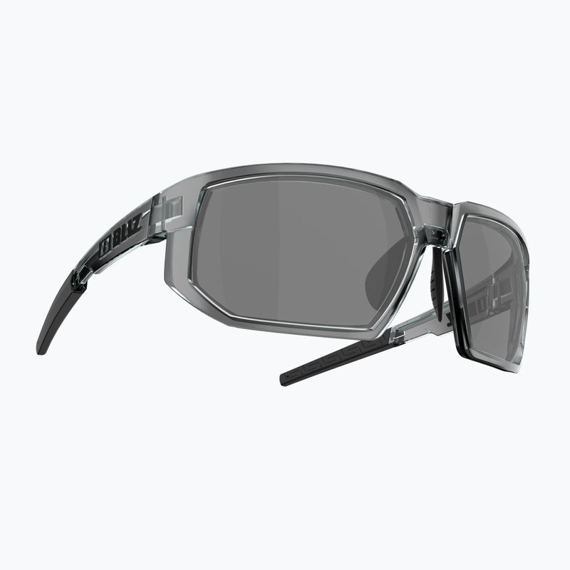 Bliz Arrow S3 transparent grey/smoke cycling glasses 2