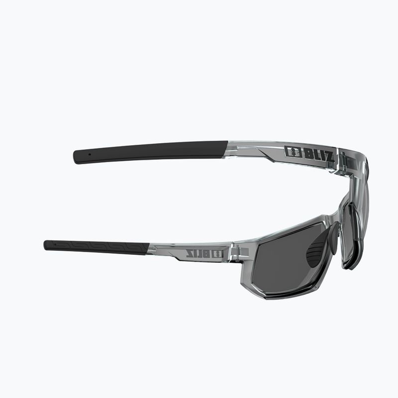 Bliz Arrow S3 transparent grey/smoke cycling glasses 6