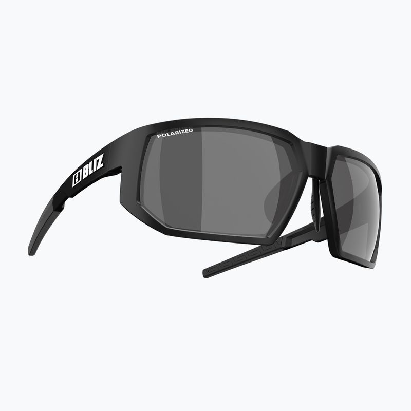 Bliz Arrow Polarized S3 matt black/brown silver mirror cycling glasses 2
