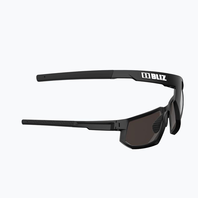 Bliz Arrow Polarized S3 matt black/brown silver mirror cycling glasses 6
