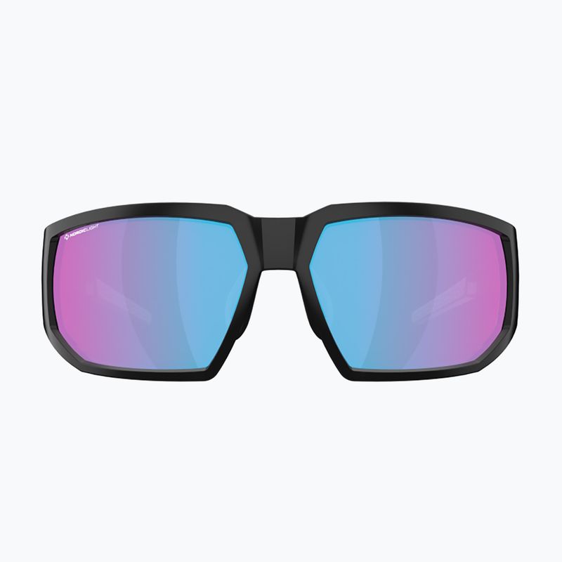 Bliz Arrow Nano Optics Nordic Light S2 cycling glasses matt black/begonia/violet blue multi 4