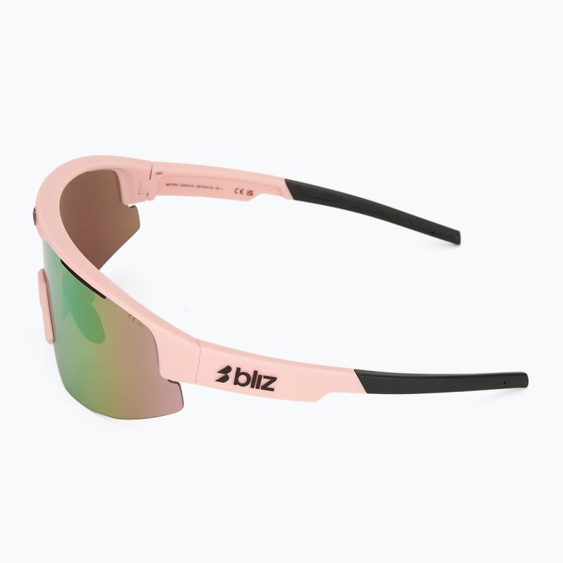 Bliz Matrix matt powder pink/brown/rose multi sunglasses 4