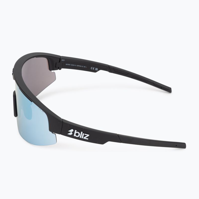 Bliz Matrix matte black/smoke/ice blue multi sunglasses 4