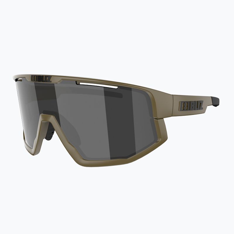 Bliz Vision matt camo green/smoke/silver mirror sunglasses 5