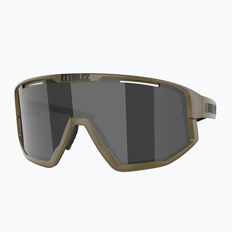 Bliz Vision matt camo green/smoke/silver mirror sunglasses 6