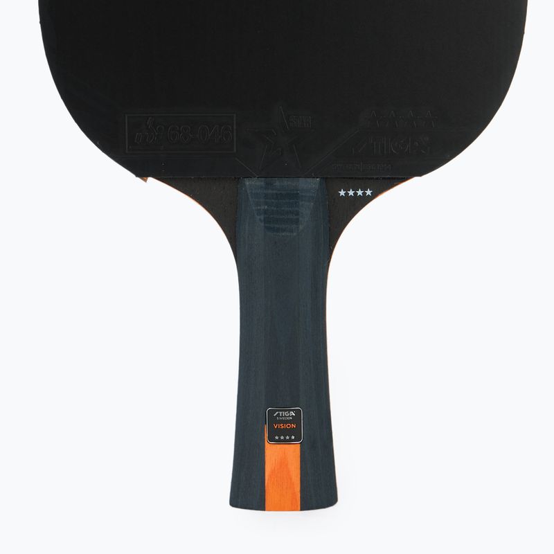 Table tennis racket STIGA Vision 4-Star black/red 4