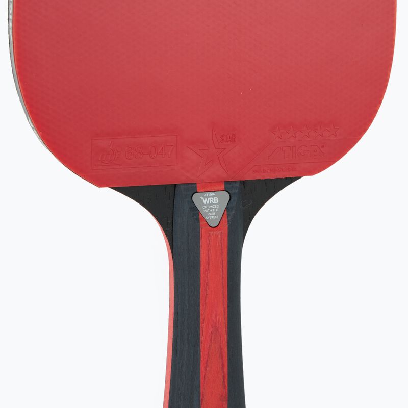 Table tennis racket STIGA Prestige 5-Star black/red 5