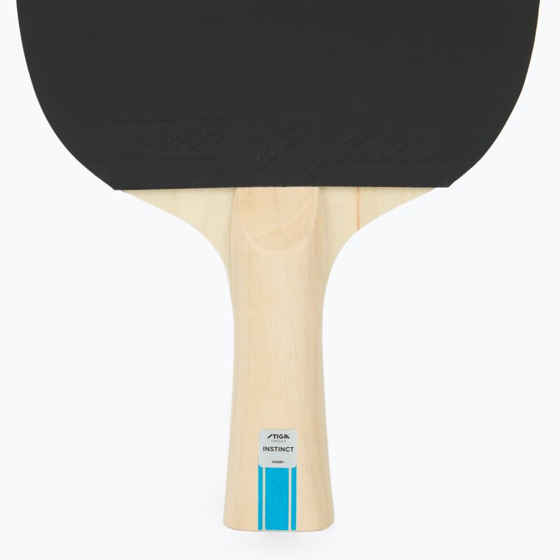 Table tennis bat STIGA Hobby Instinct black/red 4