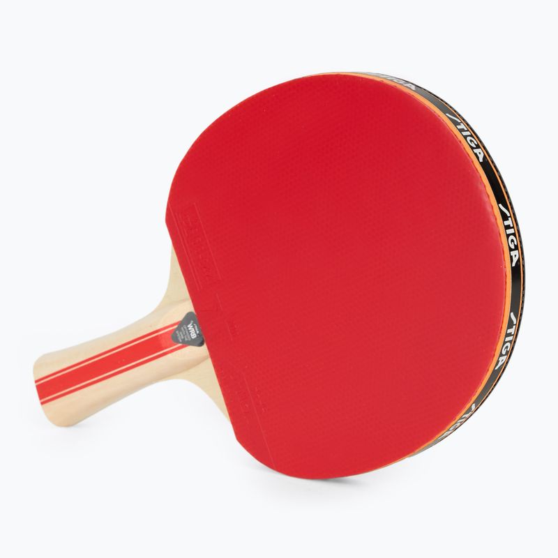 Table tennis racket STIGA React 2-Star black/red 3