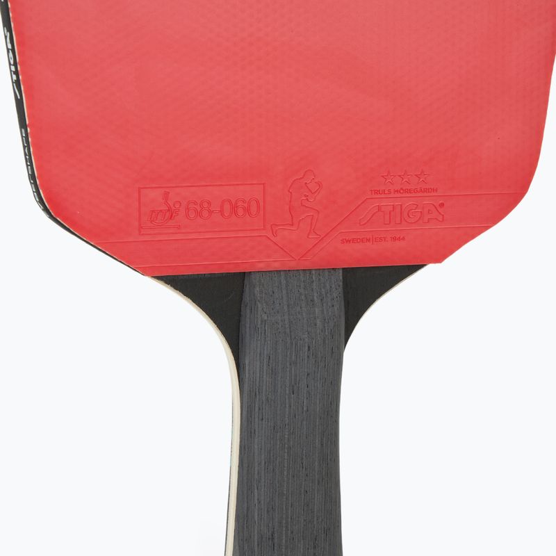 Table tennis racket STIGA Cybershape Future 3-Star black/red 5