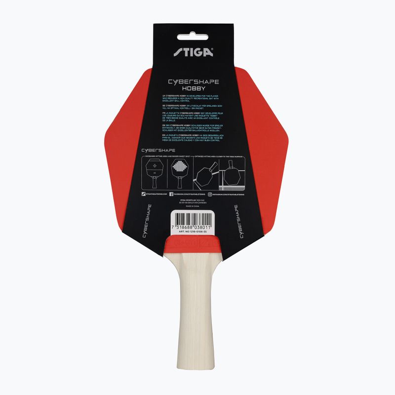 STIGA Cybershape Hobby table tennis racket 3