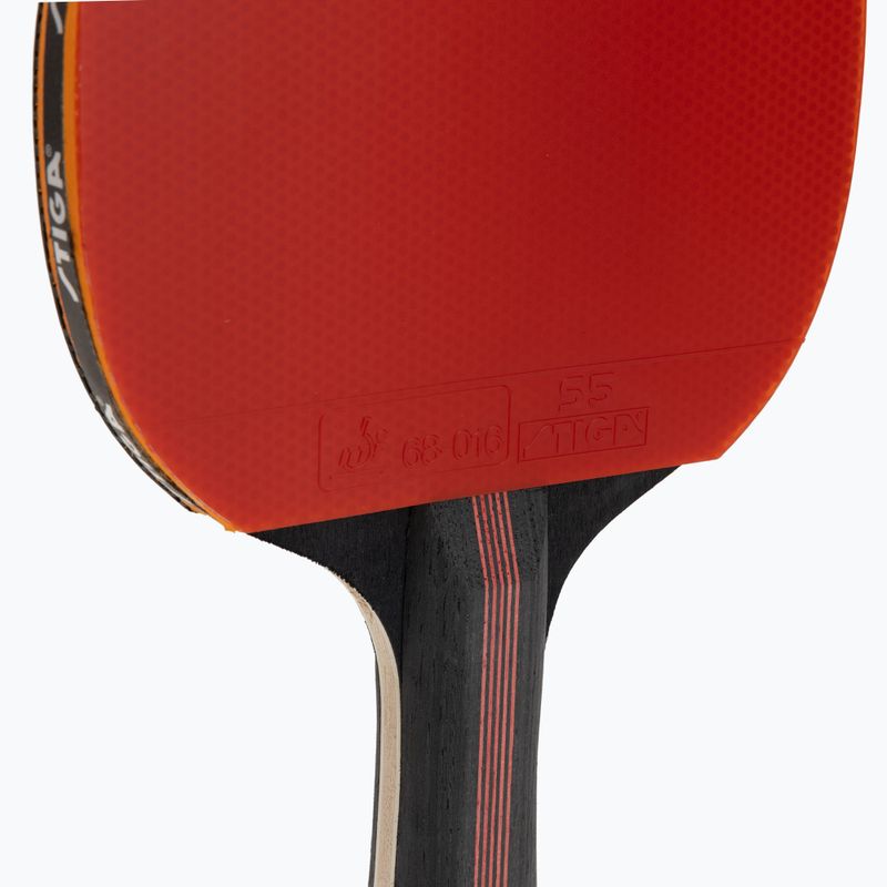 Table tennis racket STIGA Flexure V2 5-Star black/red 5