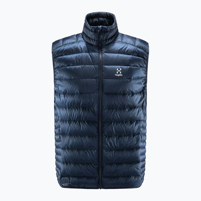 Men's hiking sleeveless Haglöfs Roc Down navy blue 6046783N5015