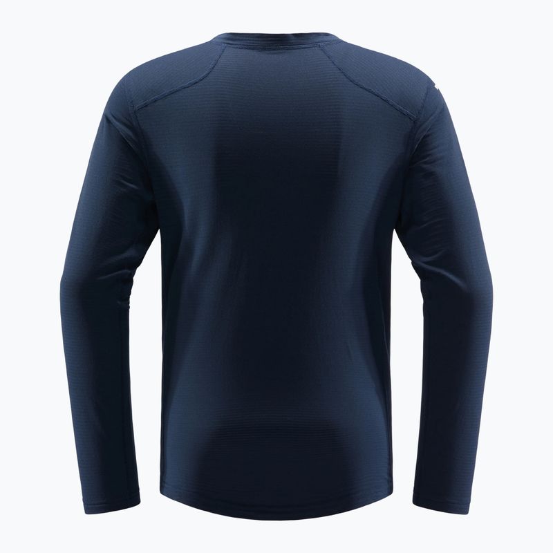 Haglöfs men's trekking t-shirt L.I.M Mid Roundneck navy blue 6047643N5015 2