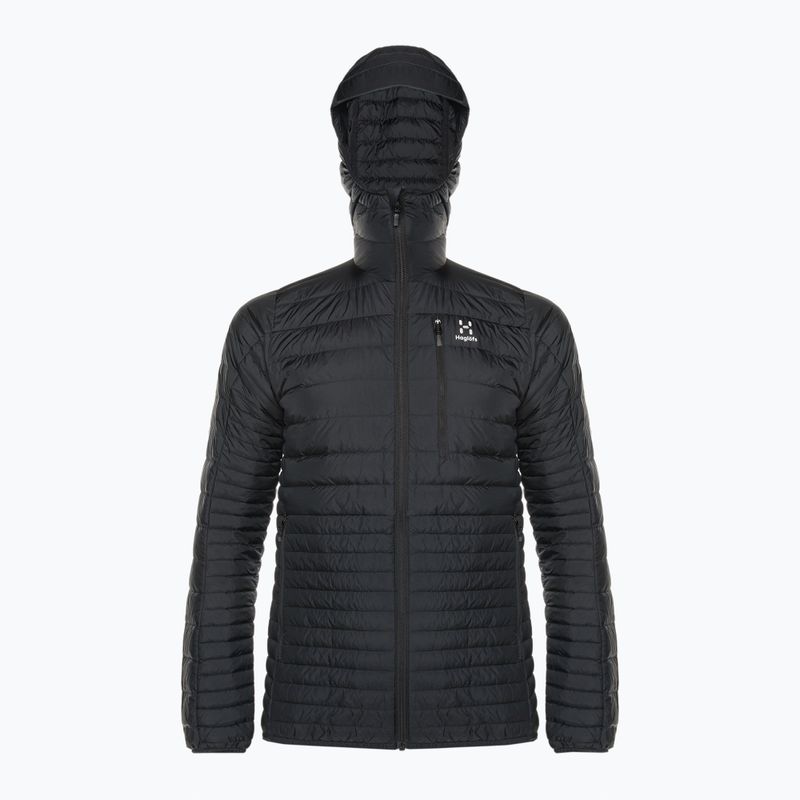 Men's down jacket Haglöfs Micro Nordic Down Hood black 6050472C5 2