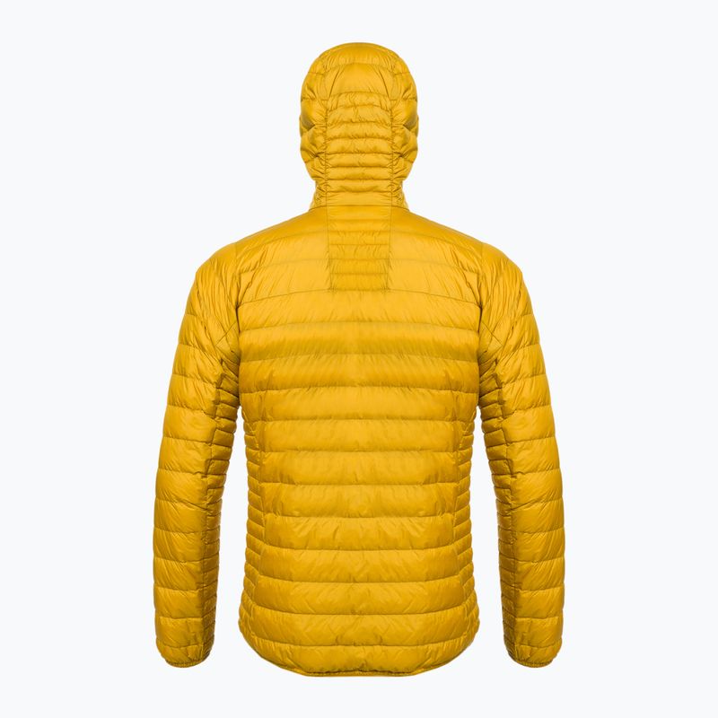 Men's down jacket Haglöfs Micro Nordic Down Hood yellow 6050474Q4015 5