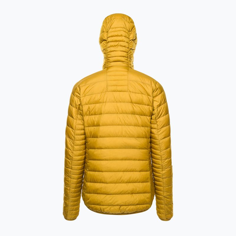 Women's down jacket Haglöfs Micro Nordic Down Hood yellow 6050484Q4010 2