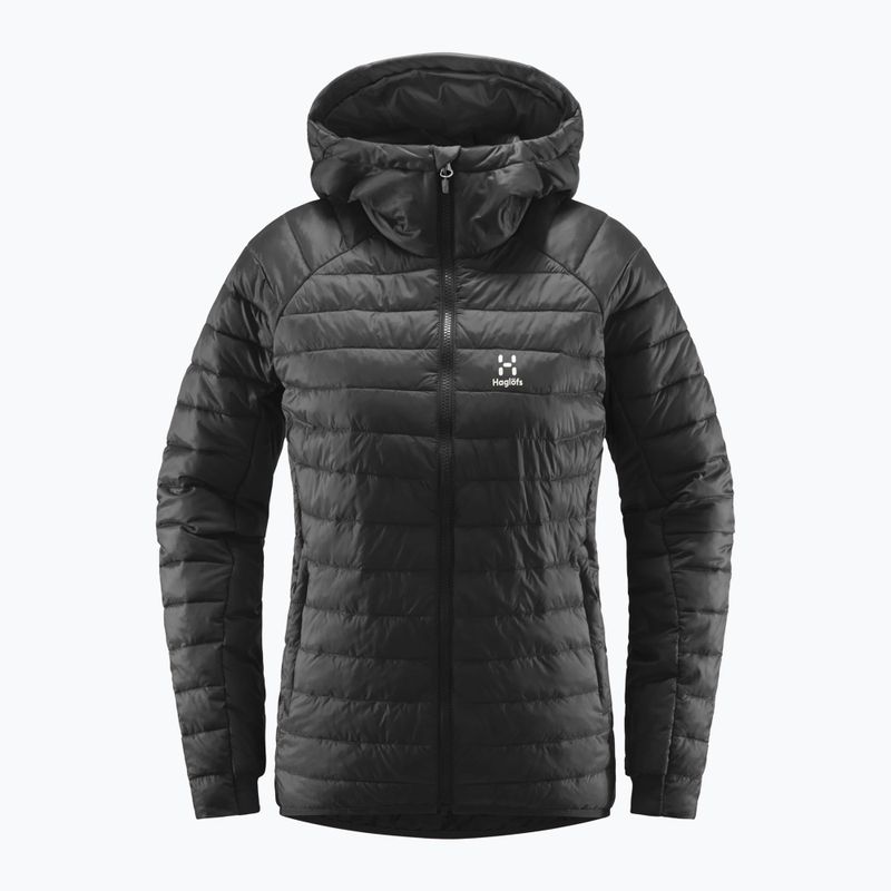 Women's down jacket Haglöfs Spire Mimic Hood black 6046772C5 5