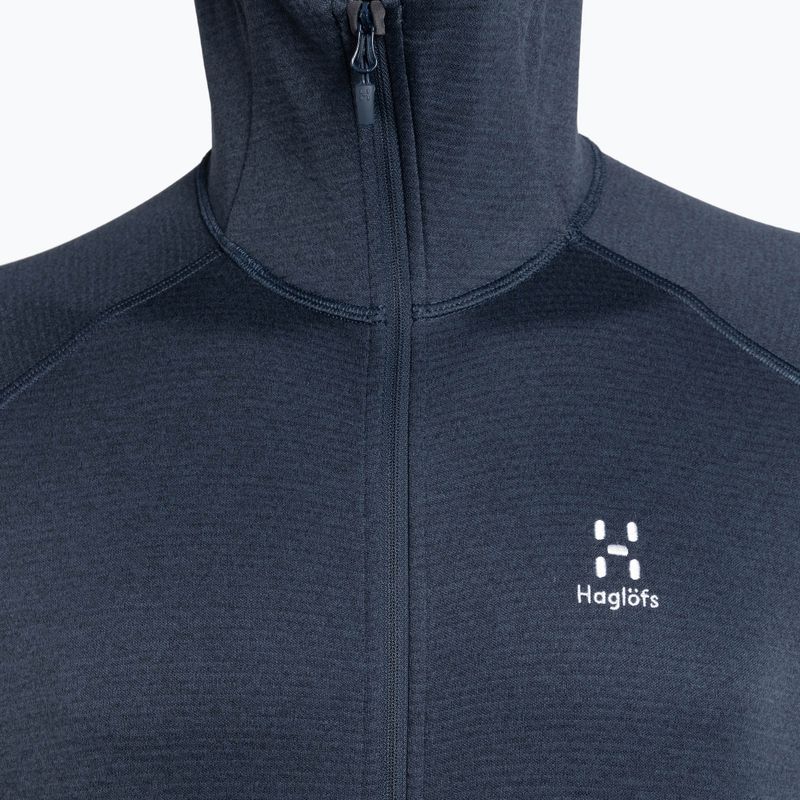 Men's trekking sweatshirt Haglöfs Skuta Hood navy blue 6050713N5015 3