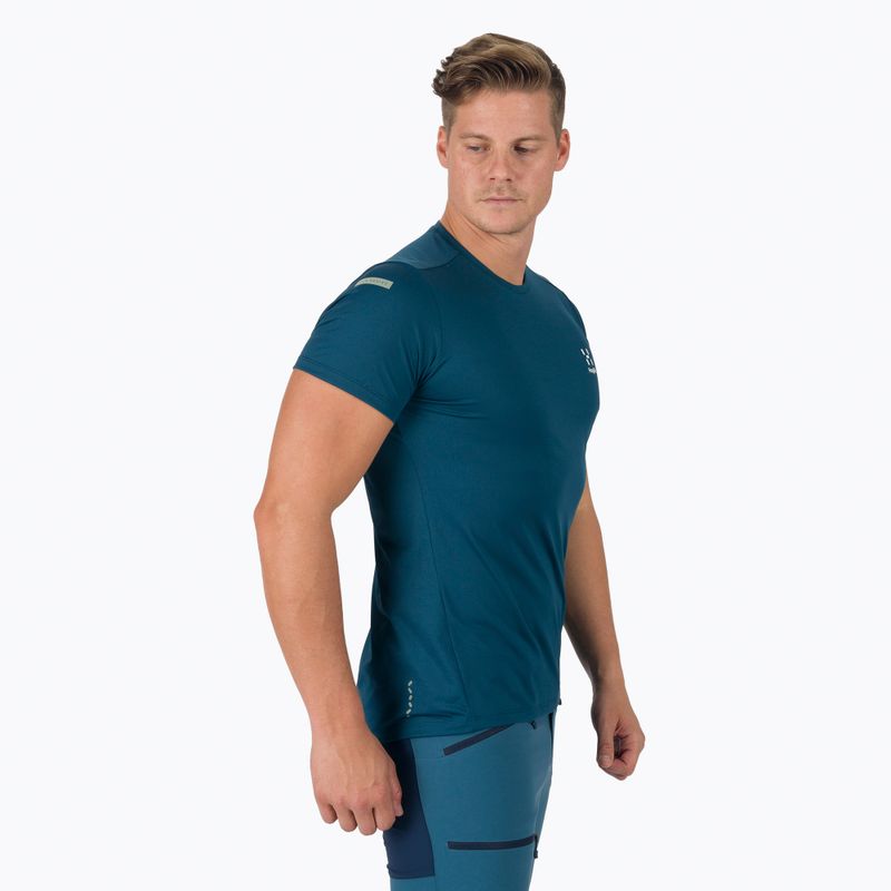 Men's trekking t-shirt Haglöfs L.I.M Tech Tee dark blue 6052264Q2 3