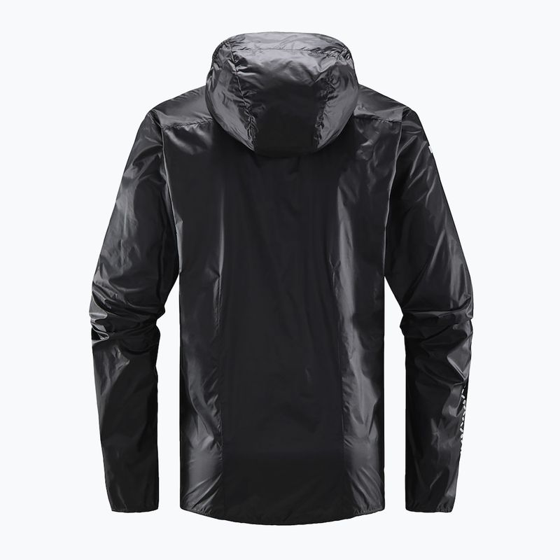 Men's Haglöfs L.I.M Shield Hood Magnetite Wind Jacket 605236 2