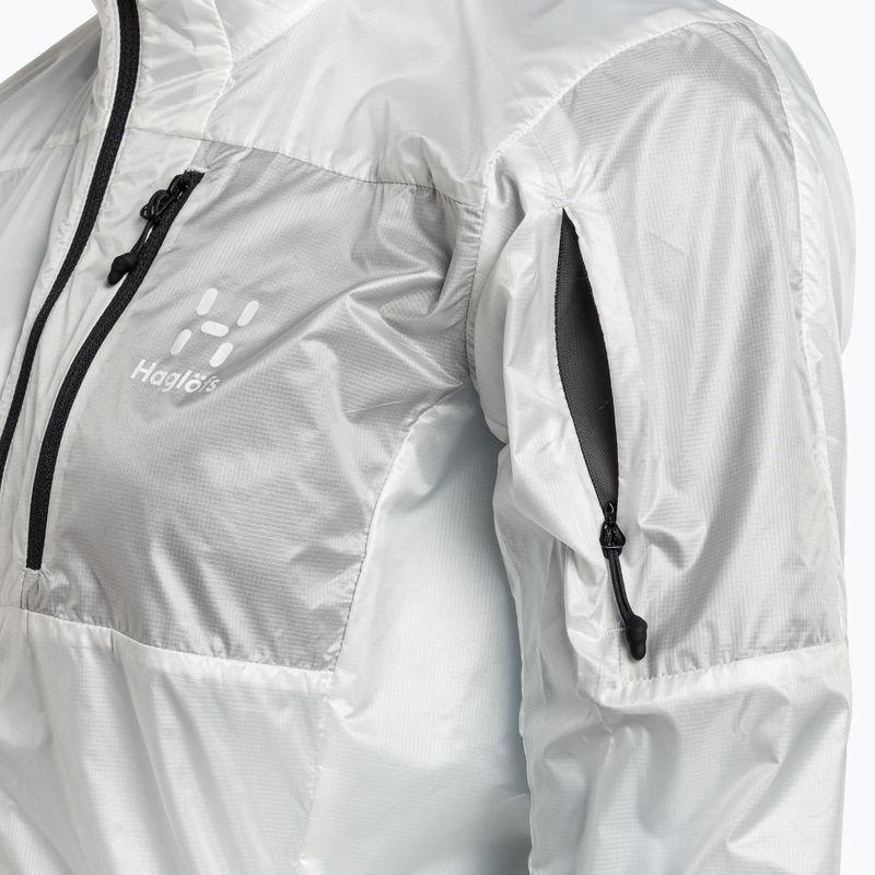Women's Haglöfs L.I.M Shield Hood Wind Jacket White 605237 3