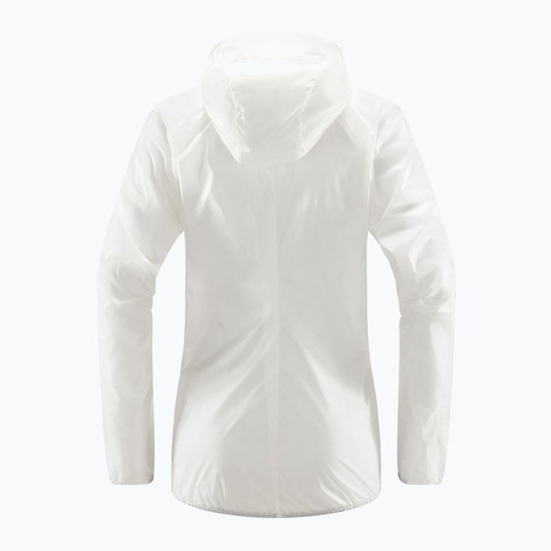 Women's Haglöfs L.I.M Shield Hood Wind Jacket White 605237 5