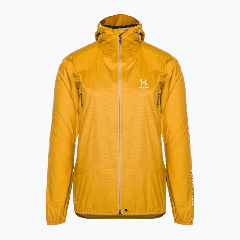 Women's rain jacket Haglöfs L.I.M Proof yellow 6052354Q4010 4