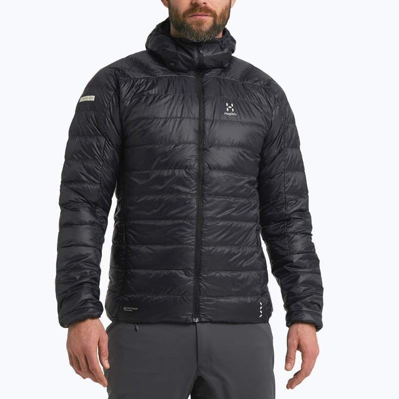 Haglöfs men's down jacket L.I.M Down Hood black 6053532C5015