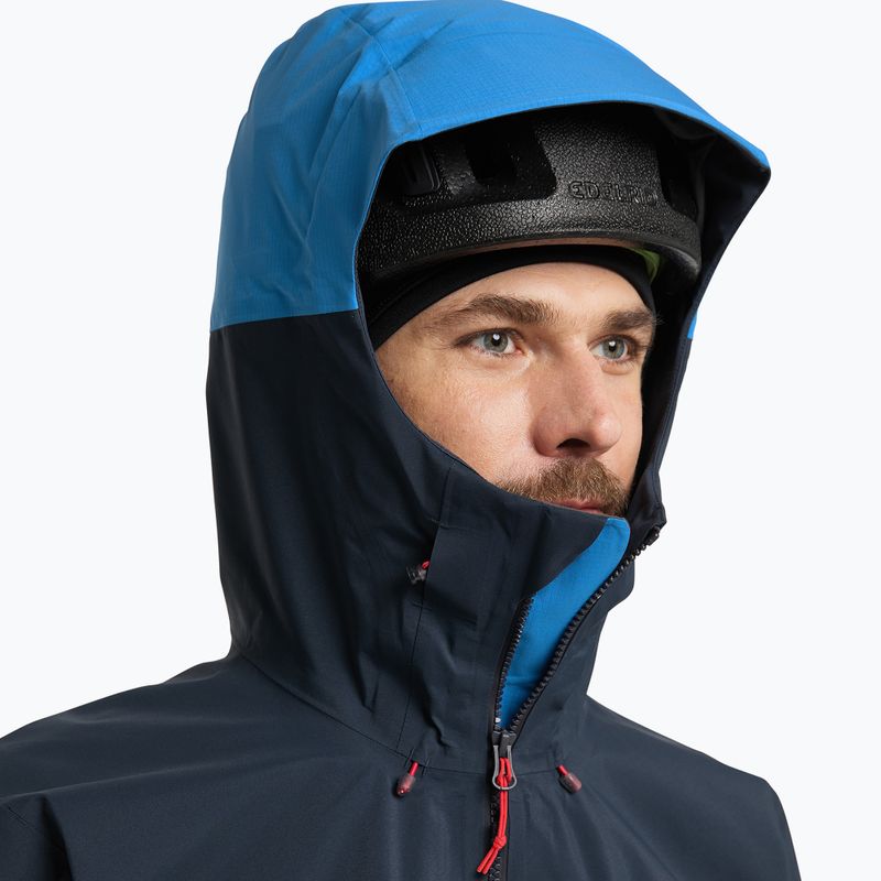 Men's Haglöfs Spitz GTX PRO rain jacket blue 6053904QU015 4