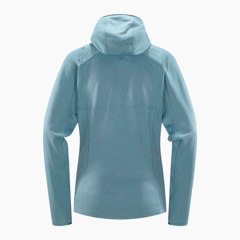 Women's trekking sweatshirt Haglöfs Skuta Hood blue 605072 2