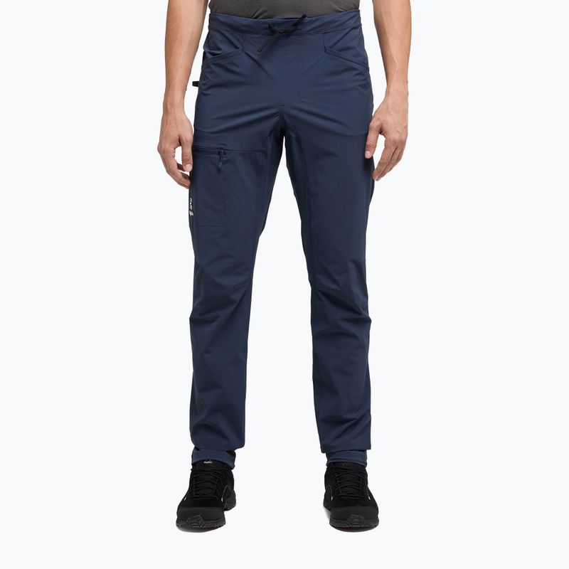 Haglöfs men's climbing trousers ROC Lite Slim blue 606025