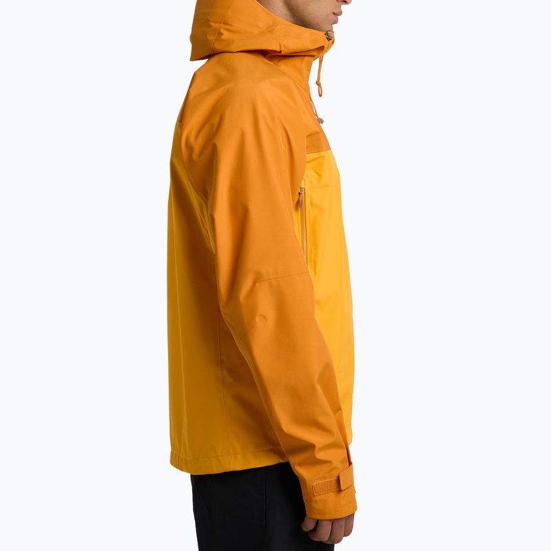 Men's Haglöfs ROC Flash GTX rain jacket yellow 606037 2