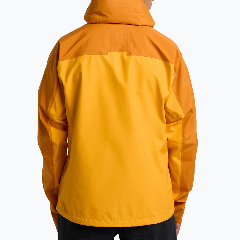 Men's Haglöfs ROC Flash GTX rain jacket yellow 606037 3