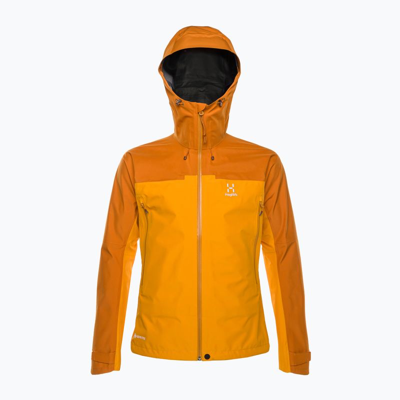 Men's Haglöfs ROC Flash GTX rain jacket yellow 606037 4
