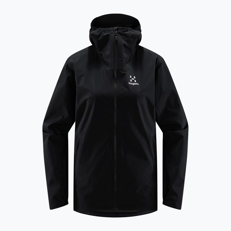 Haglöfs Korp Proof women's rain jacket black 606219 4