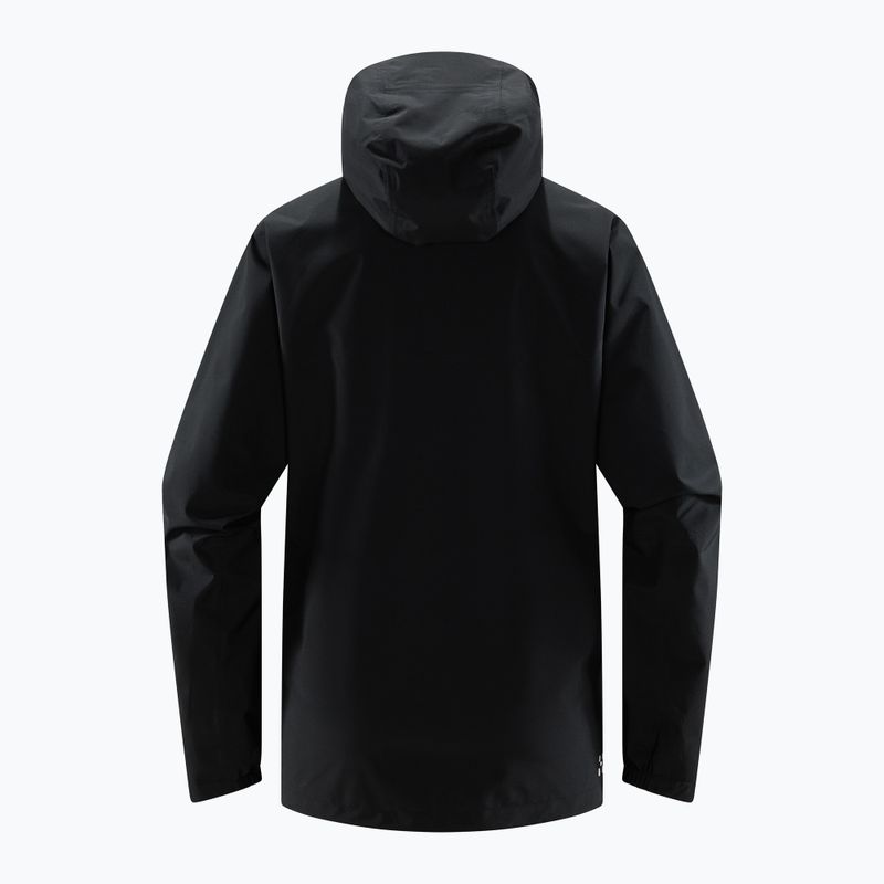 Haglöfs Korp Proof women's rain jacket black 606219 5