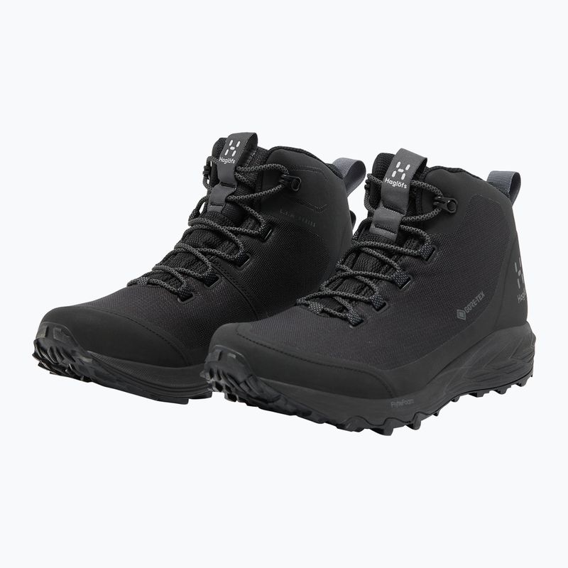 Men's trekking boots Haglöfs L.I.M FH GTX Mid true black/magnetite 10