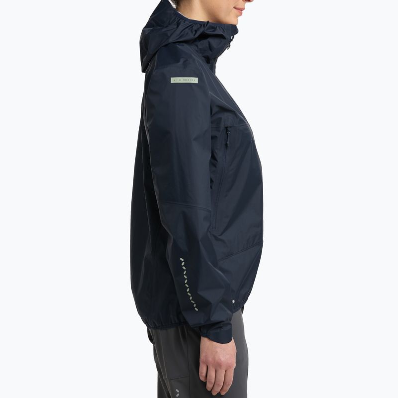 Haglöfs L.I.M GTX women's rain jacket navy blue 607418 2