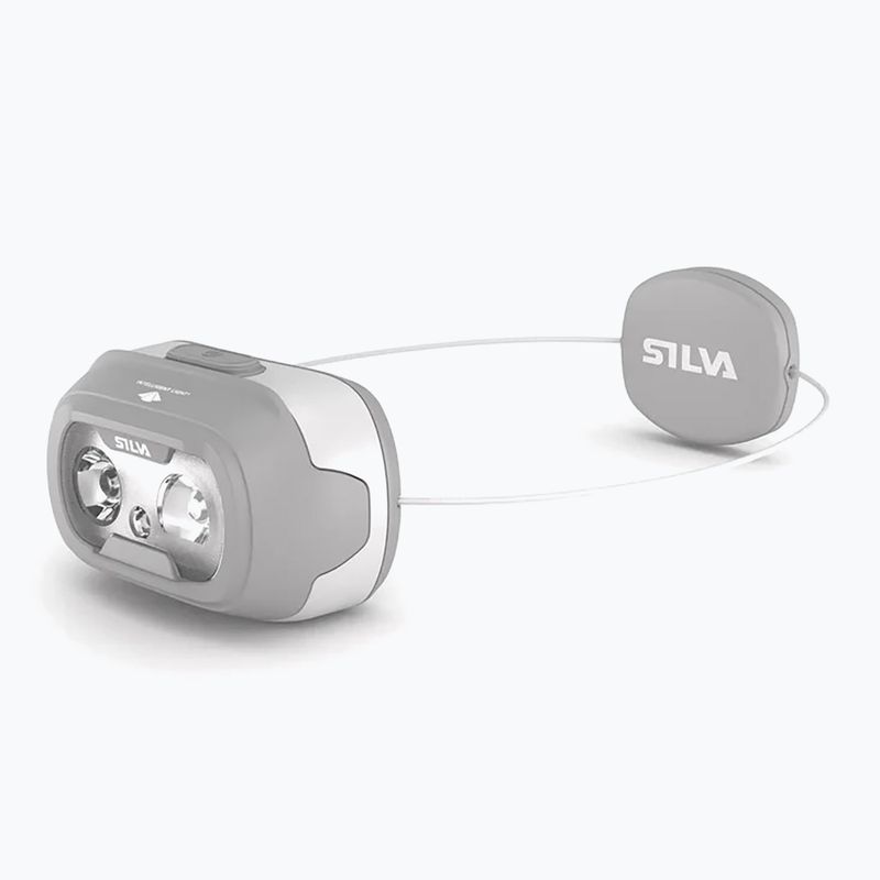 Head torch Silva Seek 450 Cord Recharge Midnight light gray 2