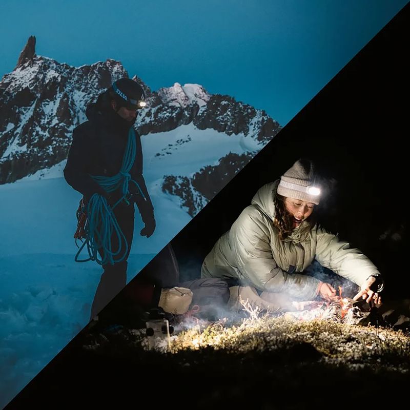 Head torch Silva Seek 600 Recharge Midnight light gray 5