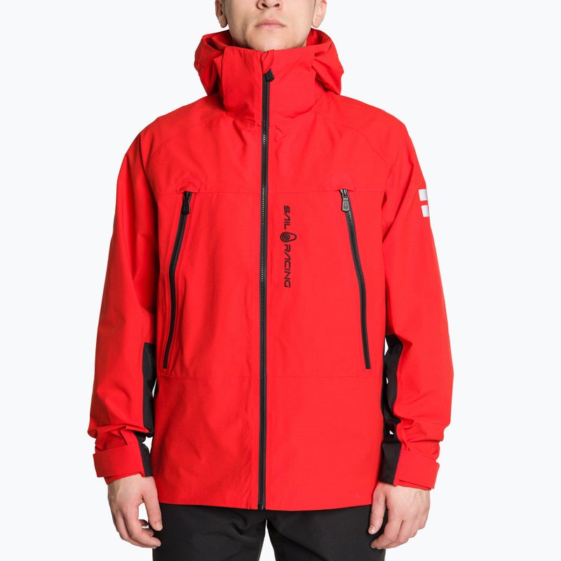 Men's Sail Racing Spray Ocean bright red jacket