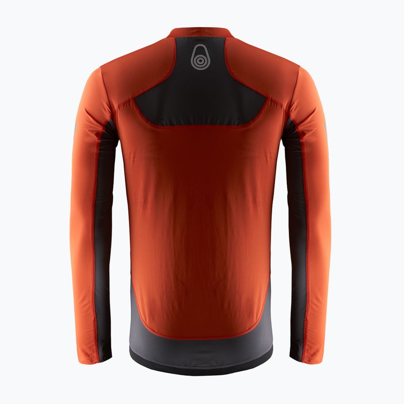 Men's Sail Racing Reference LS Rashguard Longsleeve fiery red 2