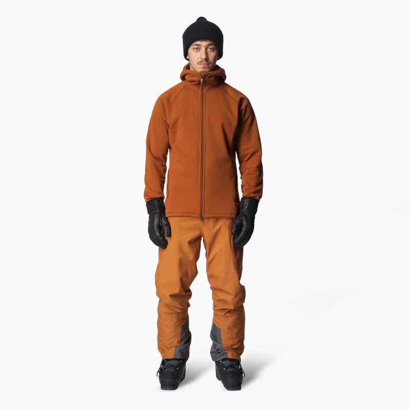 Men's Houdini Power sweatshirt cinnamon brown 2