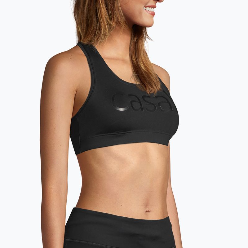 Casall Iconic Wool Sports fitness bra black 18850 3