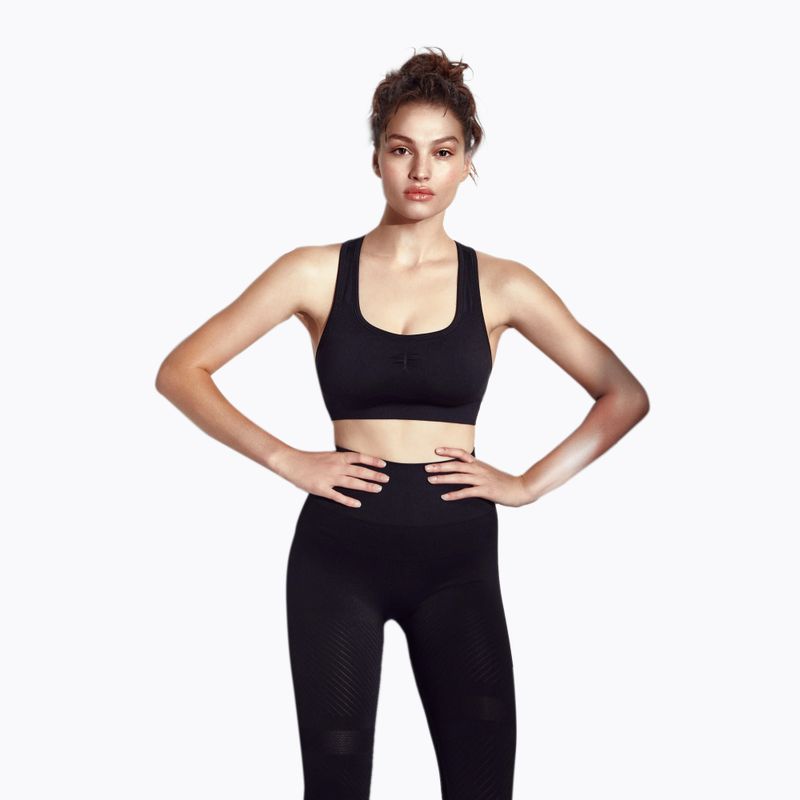 Casall Essential Block Seamless High Waist women's training leggings black 21514 6