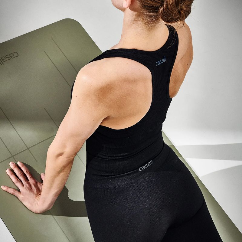 Casall Essential Block Seamless High Waist women's training leggings black 21514 14